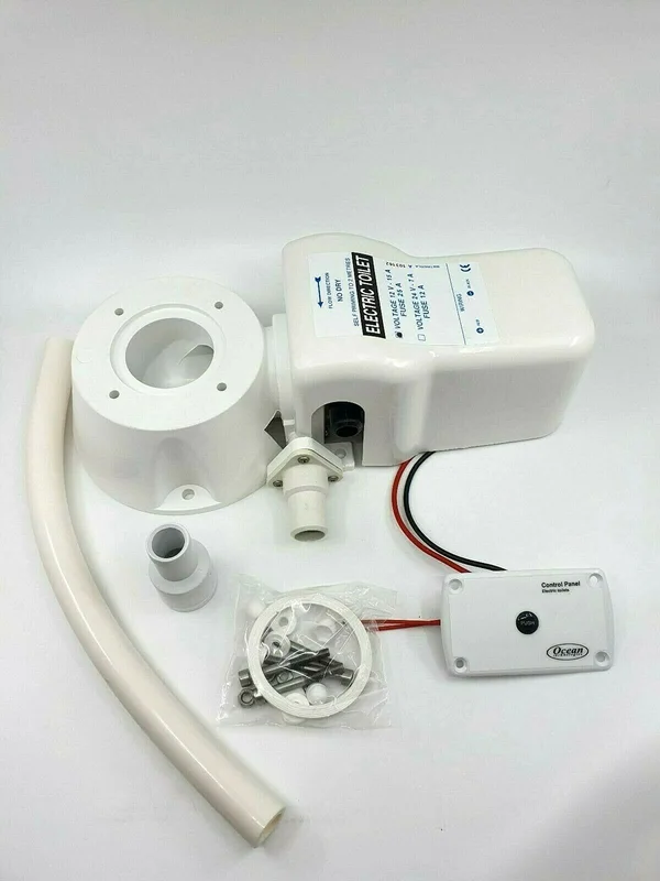 Elkonverteringssæt til manuelt bådtoilet Ocean Conversion Kit, 12 V