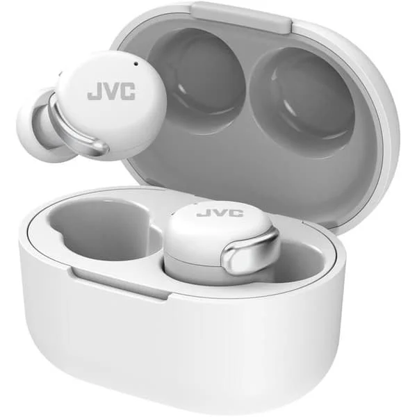 Trådlösa hörlurar - JVC - HA-AH30T - Vit - Aktivt noise cancelling - Vattentålig