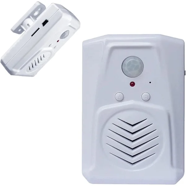 PIR Rörelsesensor Aktiverad Ljudspelare Högtalare med USB-kabel, Ladda ner dina egna MP3-ljudfiler för att spela tal, musik eller ljudeffekter