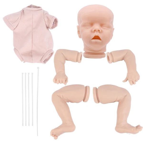Reborn Baby Doll Kits 18 tum DIY Doll Making Supplies Lifelike Newborn Baby Dolls Kits 18 tum