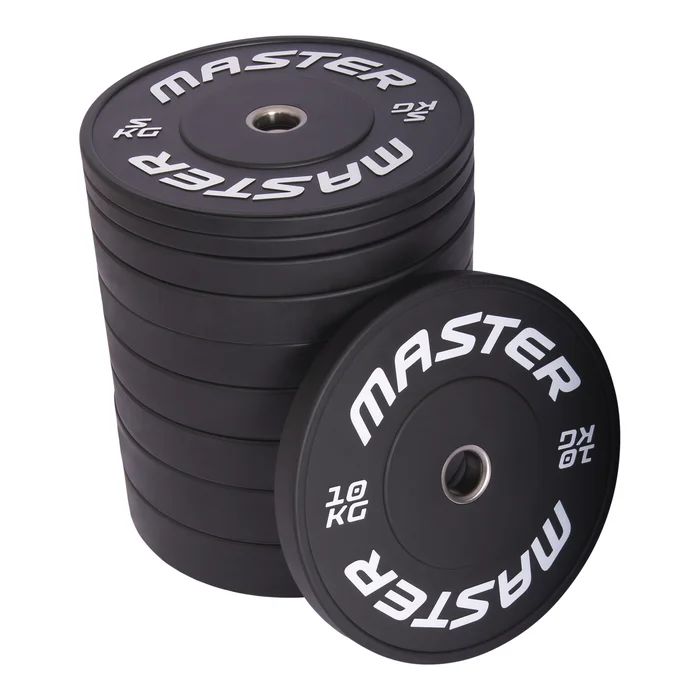 Master Fitness Vektskiver Pakke Gummi 150 kg