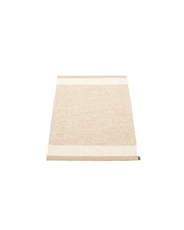 Pappelina EDIT Beige - Small Rug Plastic Rugs 60 x 85 cm