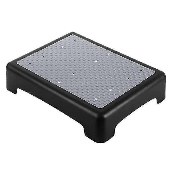Low Step Stool for Seniors - Stable Half Step Large Platform for Adults, Non-Slip - Indoor & Outdoor - Lightweight - Stairs, Bed, Bathtub-FY-