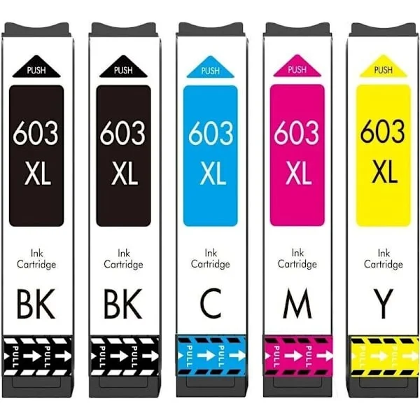 603XL-mustekasetit, yhteensopivat Epson 603 603 XL -mustekasettien kanssa, Expression Home XP-2100 XP-2105 XP-3100 XP-3105 XP-3150 XP-4100 XP-4105, 