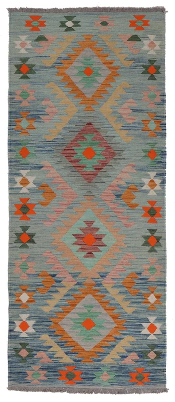 Gångmatta 80X200 Kelim Afghan Old Style
