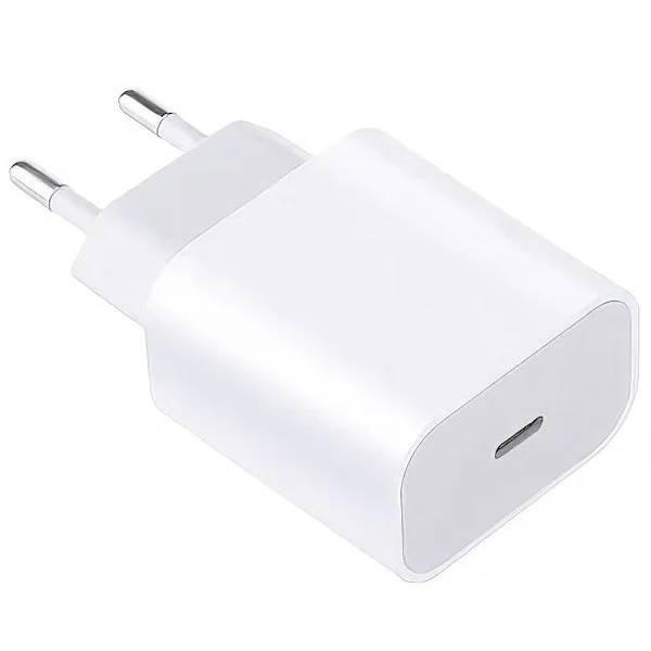 iPhone-laddare - Strömadapter - 20W USB-C - Snabbladdare Vit 1 Strömadapter (20W)