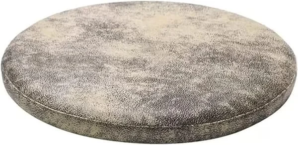 Removable Seat Cushion, Round Indoor/Outdoor Seat Cushion/Soft Memory Foam Seat Cushion with PU Leather Cover (Color: G, Size: 40 * 40 CM)