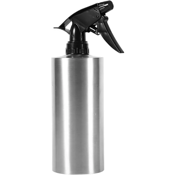 304 Rustfritt Stål Håndtrykk Vannkanne Multifunksjonell Pumpe Trykk Hageplante Vannkanne (550ML)