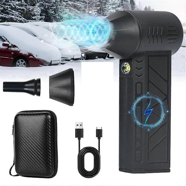 Turbovifte, Mini Turbosnøfreser, Håndholdt Snøfreser, Håndholdt Liten Bil Snøfreser, Mini Støv Snøfreser med LED (FMY)