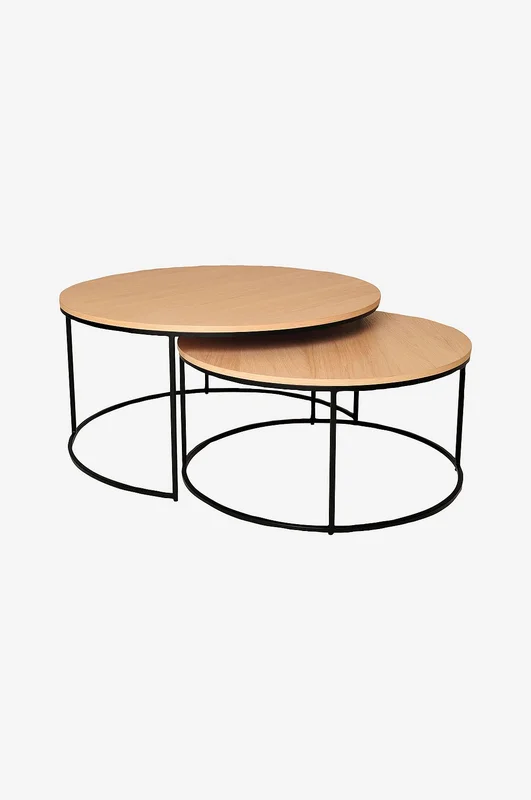 Nordic Furniture Group - Sohvapöydät Muran, 2 kpl - Luonnonväri - Sohvapöydät - - Homeroom