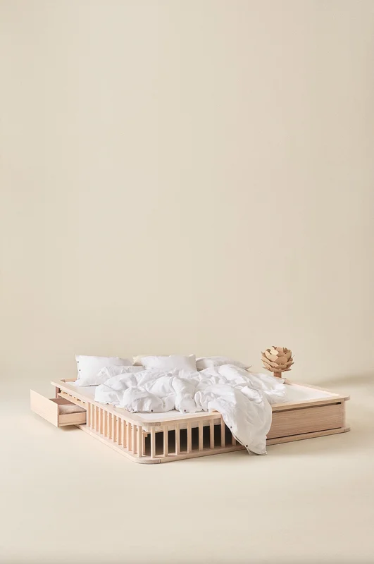 Jotex - Bedframe 180 Cm Naturel Naturel - ALEC - Koop Bedframes bij Jotex