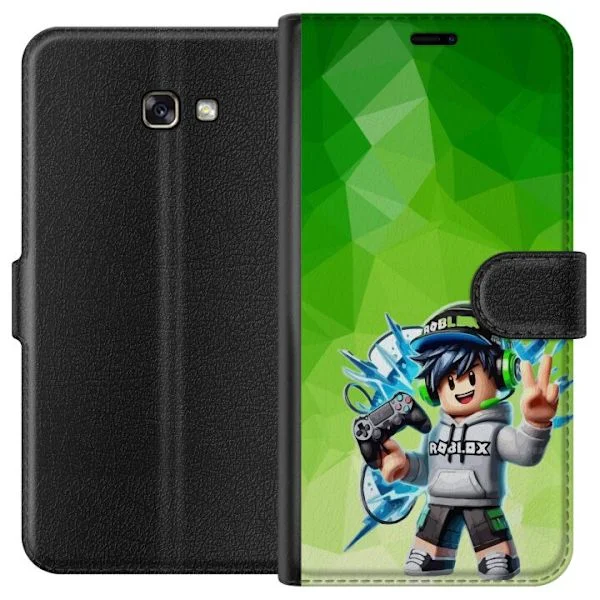 Kompatibelt Plånboksfodral till Samsung Galaxy A3 (2017) Spelande avatarfigur