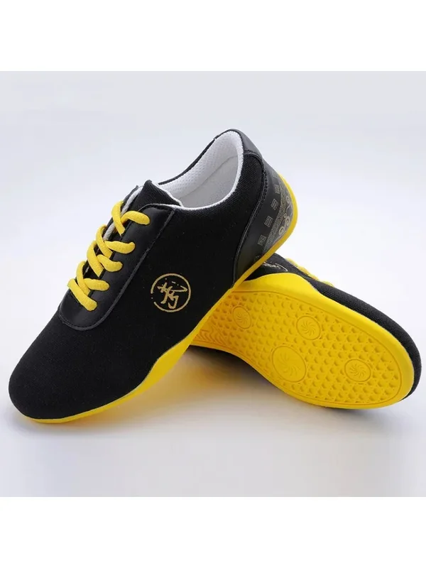 AliExpress - Männer Frauen Sport Kampfkunst Kung Fu Schuhe Lace Up Mann Leinwand Tai Chi Turnschuhe Weiß Schwarz Blau Damen Wushu Turnschuhe Gummi