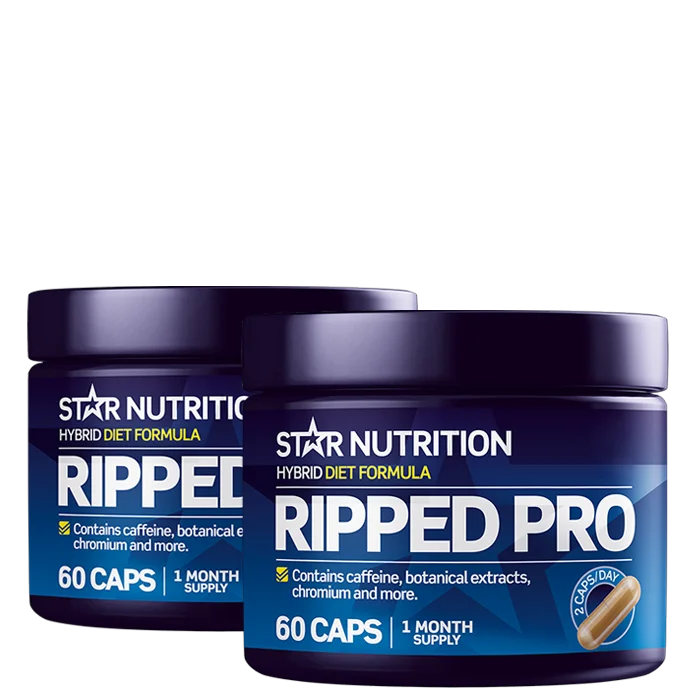 2 x Ripped Pro Fettförbrännare 60 Kapslar