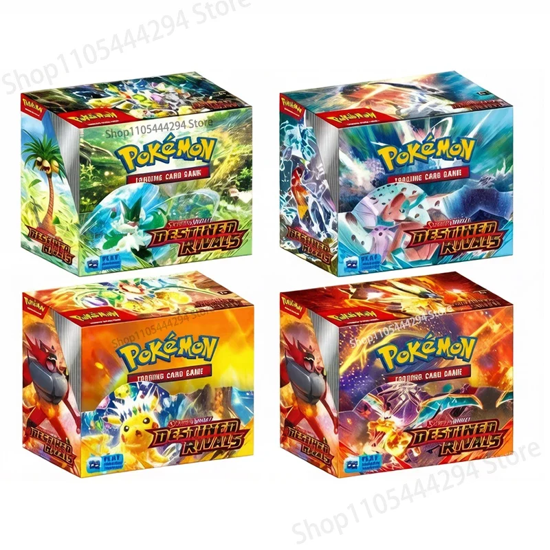 AliExpress - Scarlet Violet Destined Rivals 288 Stück Englische Version Pokemon TCG Classics Booster Box Pokemon Sammelkarten 36 Pack Box
