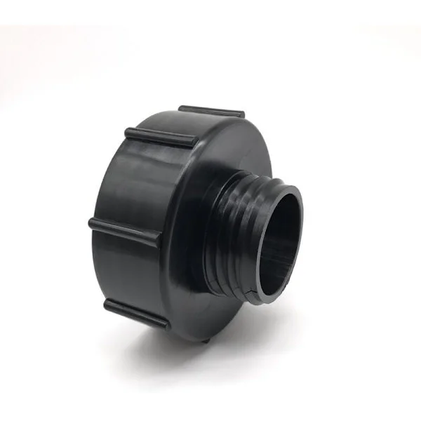 IBC-adapter S100X8 till S60X6 variabel diameter grovgänga lock med kran IBC-tankadapter kranadapter regnvattentank hinkventil trädgårdsslang 100mm