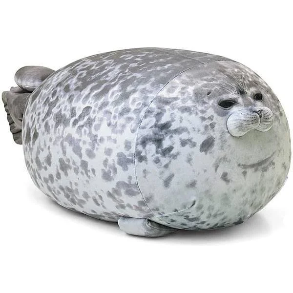Mjuk Säl Kudde - Knubbig Säl Kudde Söt Säl Mjuk Leksak