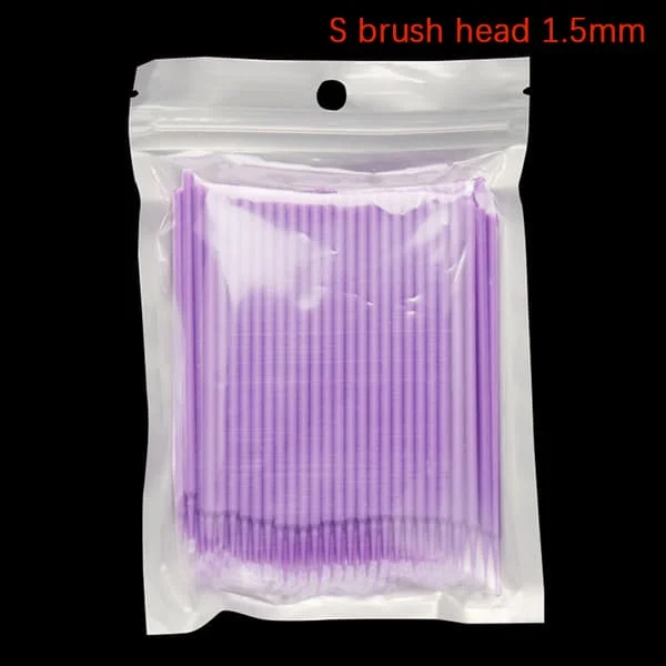 100st/lot Borstar Paint Touch-up Paint Micro Brush Tips Aut