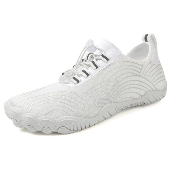 [KK] Water/bathing shoes for women and men, non-slip, athletic, for walking, running, swimming White