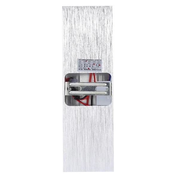 Modern LED Wall Lamp Bedroom Bedside Lamp Corridor Background Decoration Wall Lamp (Red Blue)
