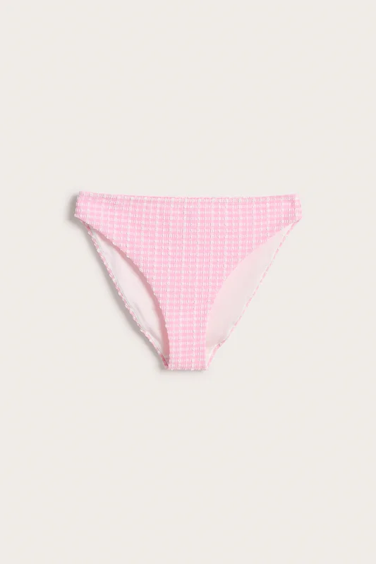 Kappahl | Rutiga bikinitrosor Ljusrosa XS | Dam