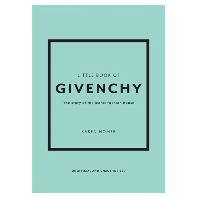 New Mags Little Book of Givenchy Böcker Grön 13.0 x 1.8 18.5 CM