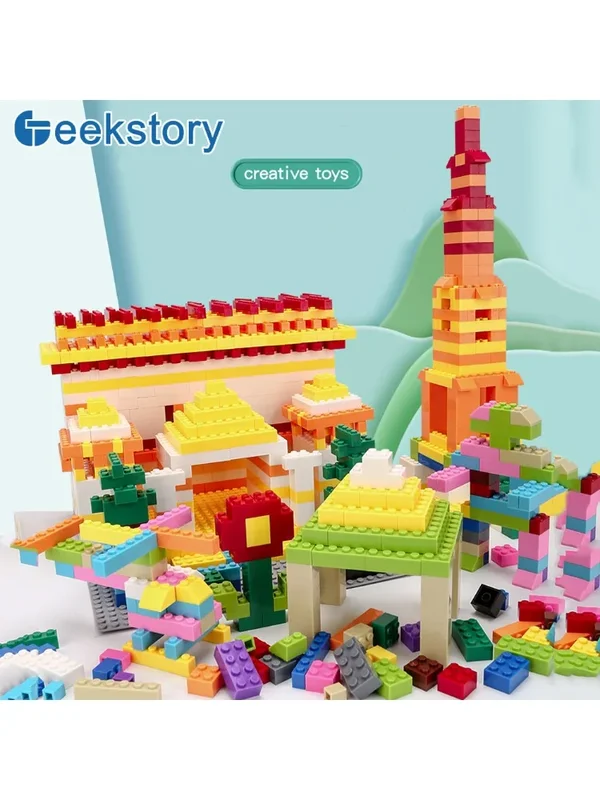 AliExpress - 125g/250g Bausteine Bulk Lot Pack Ziegel Block Platte Kreative Spielzeug Kleine Partikel Bulk Kompatibel Legoeds DIY Kit für Kinder
