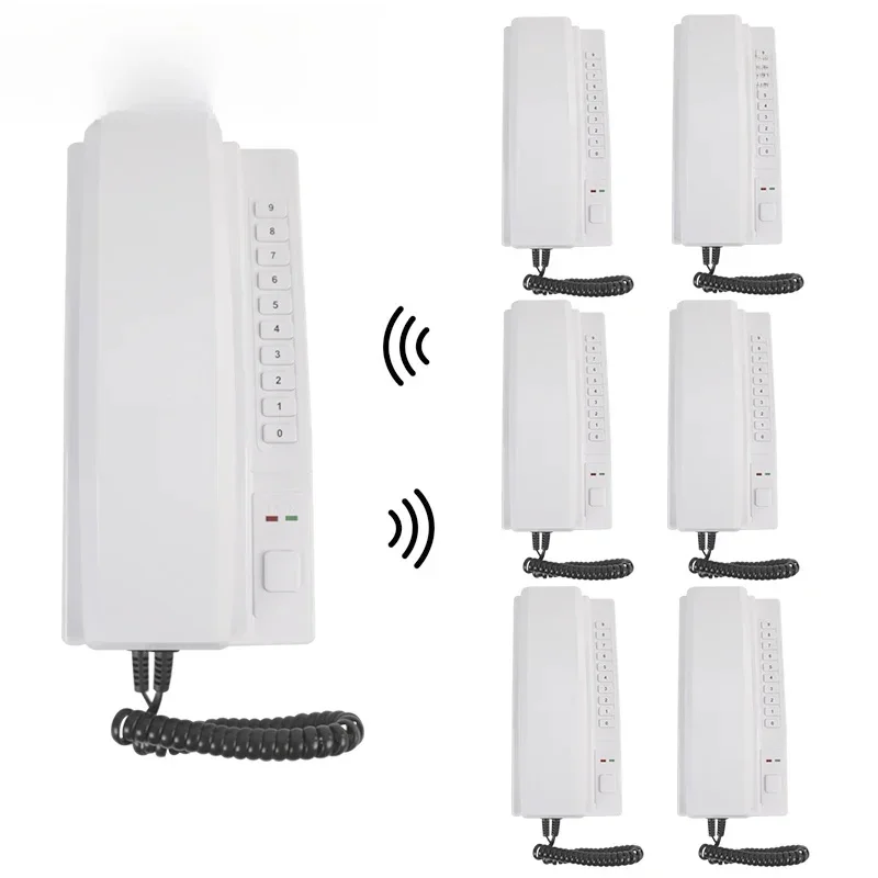 AliExpress - Système d'interphone sans fil 1KM, interphone téléphonique bidirectionnel, combiné extensible 433MHz, Interphone pour maison, bureau, 