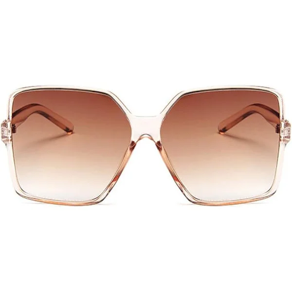 Oversized Sunglasses Women Square Large Frame Ladies Sun Glasses