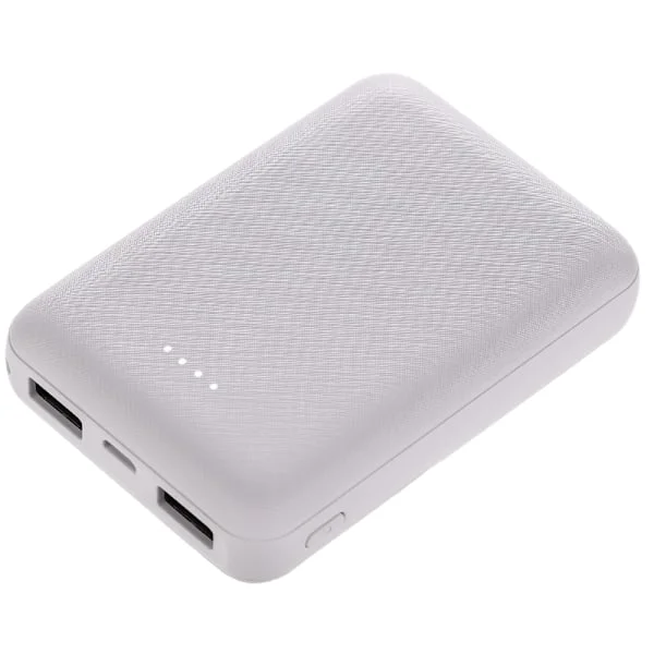 10000mAh Powerbank 5V 2A Oplader Li-polymer Batteripakke Kompatibel med Varmevest Jakke Halstørklæde Strømper Handsker Batteristarter