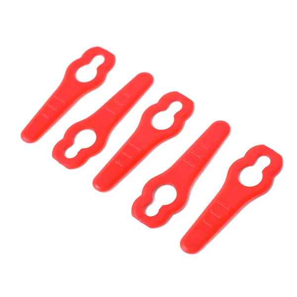 20 stk L70 Små Bredkropps Gressklipper Plastblader Hage Gressklipper Jordfreser Tilbehør Hulldiameter 12*7mm