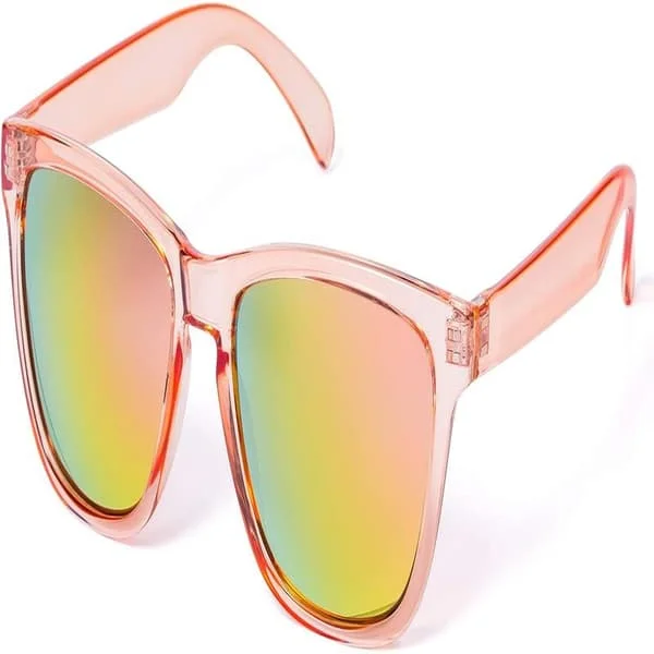 Women's Sunglasses UV400 Mirrored Lenses, Suitable for Outdoor Use, Vacation, Shopping