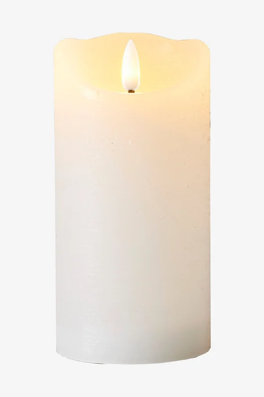 Jotex - Rustik 15cm Vitt LED-ljus - Köp Batteriljus hos Jotex