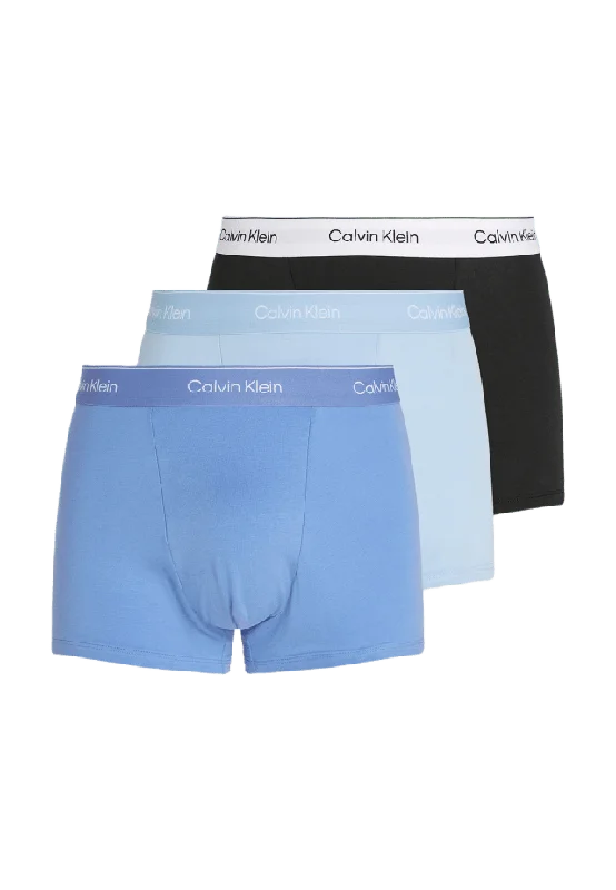 Calvin Klein Relaxed Dart Trunk 3-Pack Kalsonger Herr Blå XL