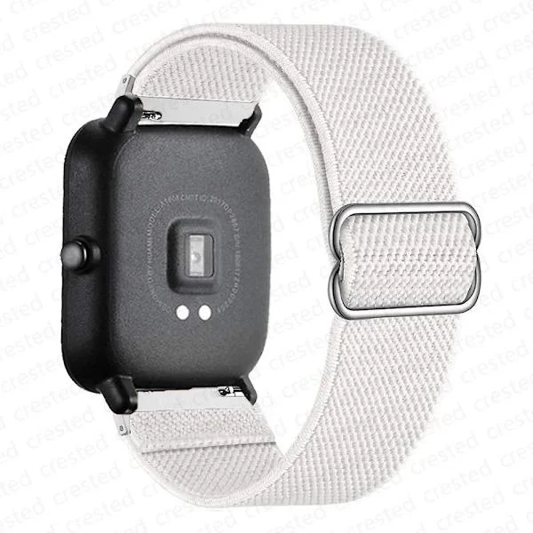 20mm/22mm armband för Amazfit Gts 4//2/2e/3/gts2 Mini/gtr 4/3/ pro/gtr2/47mm/stratos Nylon Elastiskt klockarmband Amazfit bipsband 20mm{hw} 20mm{FY}