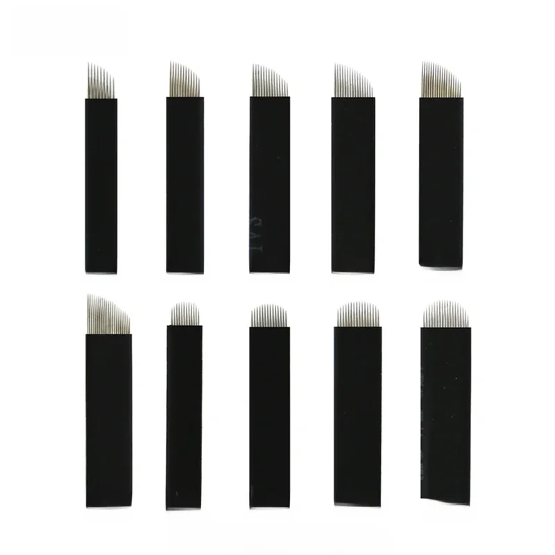 AliExpress - Aiguilles de Microblading à lames Nano extrêmement fines de 0.18MM, maquillage Permanent, tatouage des sourcils, Microblade, broderie 3D 
