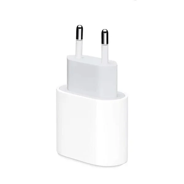 Europeisk standard PD-adapter egnet for Apple iPhone mobiltelefon hurtiglading type-C grensesnitt 20W original ladehode