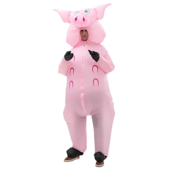 Uppblåsbara Dräkter Julscenföreställning Dräkter Halloween Dräkter Uppblåsbar Gris Barnstorlek inflatable pig