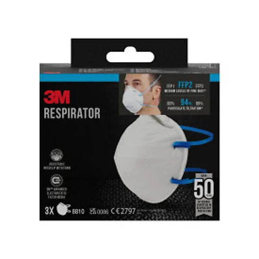 3M Støvmaske 8810 FFP2 uten ventil 3stk