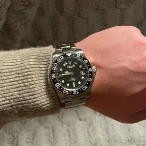 Seiko GMT Mod Svart