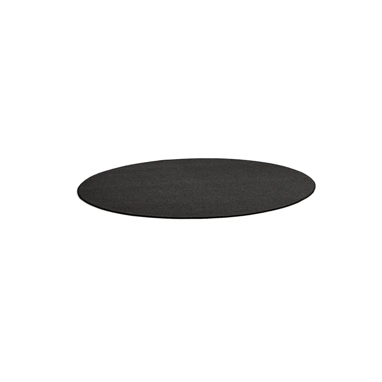 Pyöreä matto ADAM, Ø 2500 mm, tummanruskea
