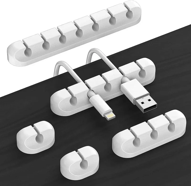 AliExpress - Kabel Kabel Draht Organizer Silikon USB Kabel Wickler Management Clips Selbstklebende für Maus Tastatur Headset Für iPhone Huawei
