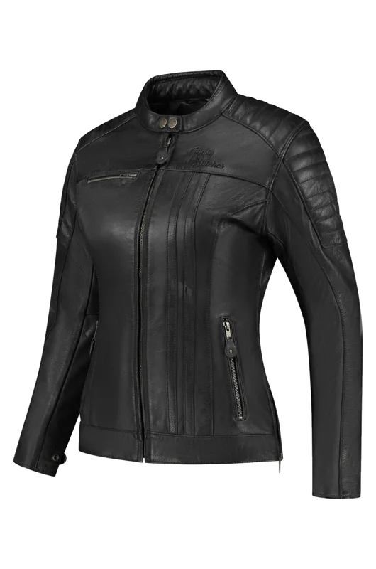 Chaqueta de Moto Mujer Rusty Stitches Alice Negro 42
