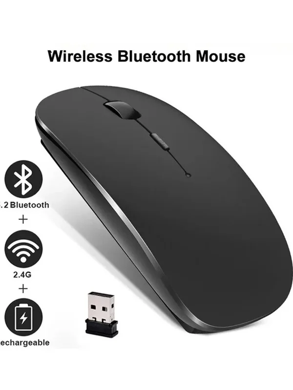 AliExpress - Universal Bluetooth-kompatibel Maus Drahtlose Maus Stille Computer Mäuse Tragbare Arbeits Gaming Maus Für Lenovo Laptop Tablet