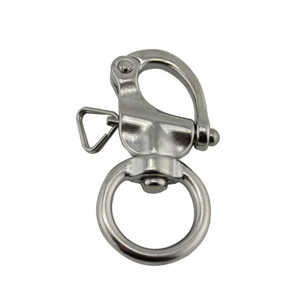 Rotary Shackle 316 Rustfrit Stål Quick Release Båd Ankerkæde Øjensjækle