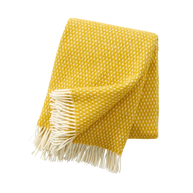 Klippan Pläd Knut, saffran Filtar & plädar 130