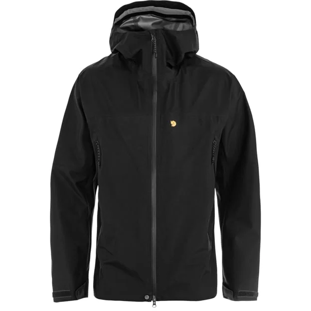 Fjällräven Men's Bergtagen GTX lite Jacket in Black | Size: XL, GORE-TEX/Polyamide