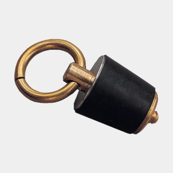 Dyvika / expanderplugg båt Roca, expanderande, gummi & mässing, 5/8" (16 mm)