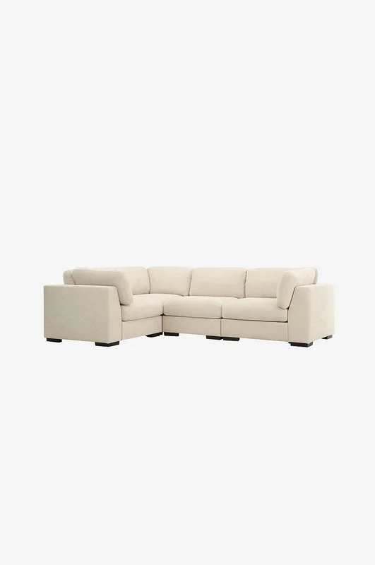 Venture Home - Salerno Hjørnesofa - Beige - Hjørnesofaer - Fra Homeroom