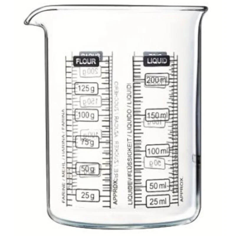 Pyrex Kitchen Lab måttbägare 250 ml, glas | Matlagning > Köksredskap > Mått och Måttsatser > Måttkanna | Bagaren och Kocken
